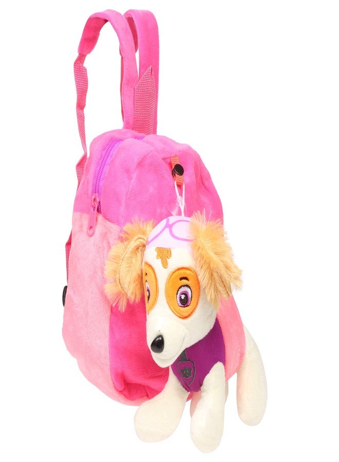 Pokory Pink Soft Bag for Kids | School, Picnic Bag for Baby Boys|Girls, Cute Soft Bags for Children Fashion Party Travel Shopping - Image 1
